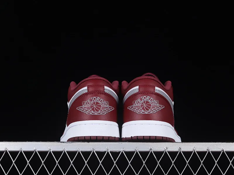 All categories Air Jordan Jordan series basketball shoes Air Jordan 1 Low G version pure original Air Jordan 1 Low "Bordeaux" AJ1 Joe 1 Bordeaux red low-top basketball shoes 553558-615